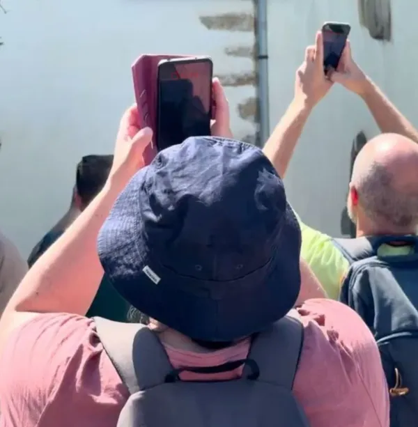 Shoppers participating in a gamified mall adventure powered by Trezio